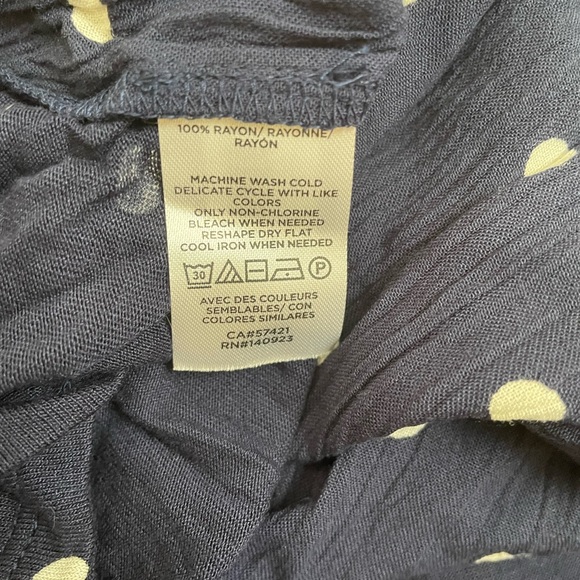 NWT Polka Dot LOFT Top - Picture 2 of 5